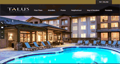 Desktop Screenshot of livetalus.com
